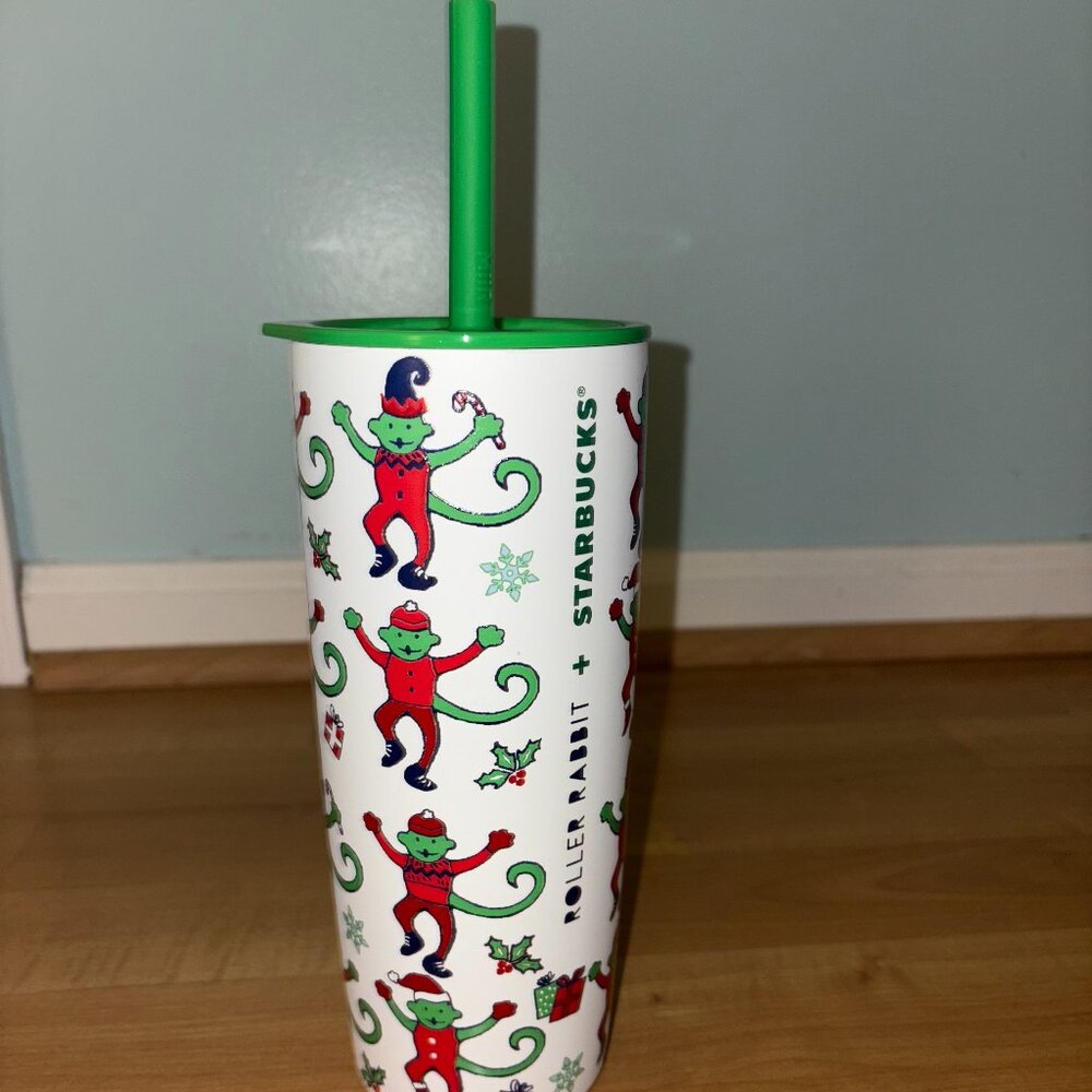 Starbucks Roller Rabbit Monkey Mas -Limited Edition Cup